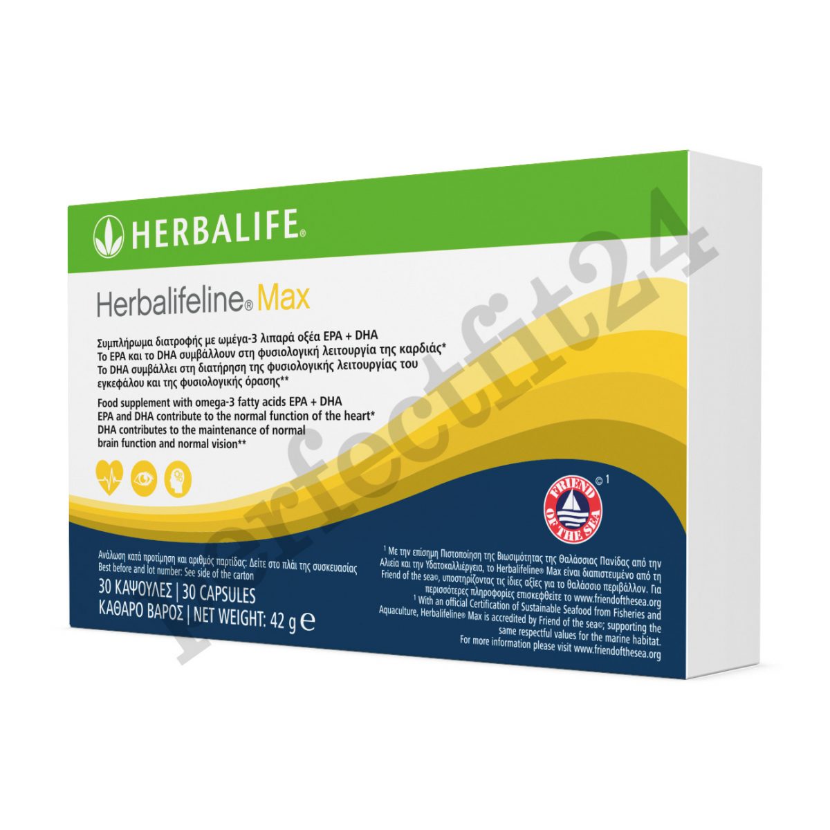 043K | Herbalifeline® Max Ωμέγα-3 30 Κάψουλες